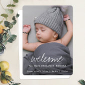 ベビー写真 案内状