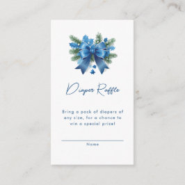 ベビー冬のベビーシャワーエンクロージャー外は寒い エンクロージャーカード