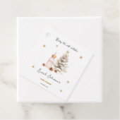 ベビー冬のベビーシャワー外は寒い フェイバータグ (インサイチュ)