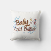 ベビー冬の枕の外が寒い クッション (正面)