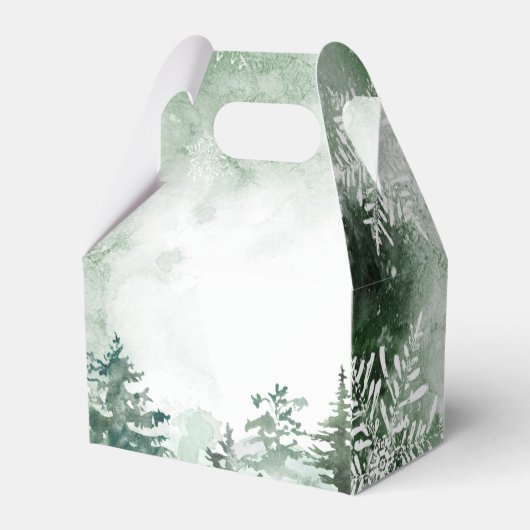 ベビー冬の森の外は寒い フェイバーボックス (裏面サイド)