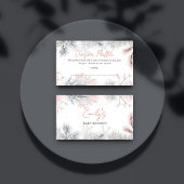 ベビー冬の赤ちゃんシャワーおむつラッフル エンクロージャーカード