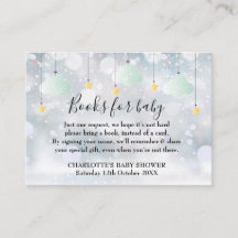 ベビー冬の赤ちゃんシャワーのためのキラキラの本