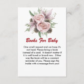 ベビー冬ベビーの開花 エンクロージャーカード (正面)