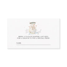 ベビー冷たいアウトサイドシャワーおむつラッフルチケット