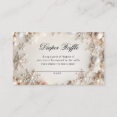 ベビー冷たい外おむつラッフルチケット エンクロージャーカード (正面)