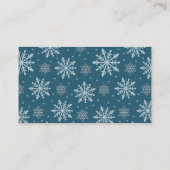 ベビー冷たい外おむつラッフル エンクロージャーカード (裏面)