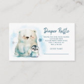 ベビー冷たい外おむつラッフル エンクロージャーカード (正面)