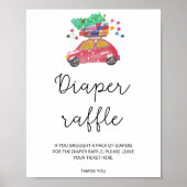 ベビー冷たい外おむつラッフル ポスター (正面)