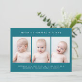 ベビー出生告知 (スタンド正面)