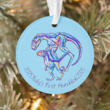 ベビー初のハヌカー2025ボーイディノヴェロキラプトル