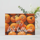 ベビー初のハロウィンフォトカード カード (スタンド正面)