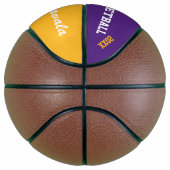 ベビー初のバスケットボールカスタムの色 バスケットボール (右)