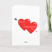 ベビー初のバレンタインデーカード シーズンカード (裏面)