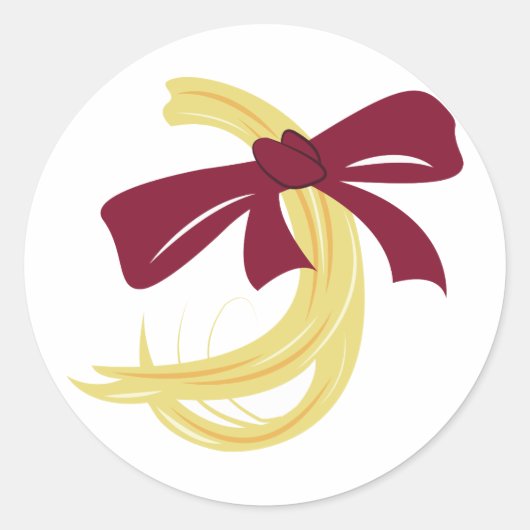 ベビー初のヘアカット ラウンドシール (正面)