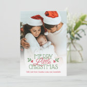 ベビー初のメリークリスマスカード シーズンカード (スタンド正面)