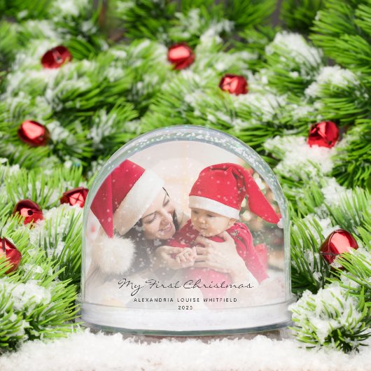 ベビー初めてのクリスマスの写真カスタム (クリスマス)