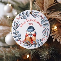 ベビー初めてのクリスマスオーナメントベビーベア