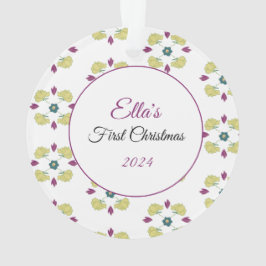 ベビー初めてのクリスマスオーナメント オーナメント