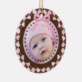 ベビー初めてのクリスマスオーナメント セラミックオーナメント (右)