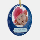 ベビー初めてのクリスマスオーナメント セラミックオーナメント (右)