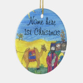 ベビー初めてのクリスマスオーナメント セラミックオーナメント (右)