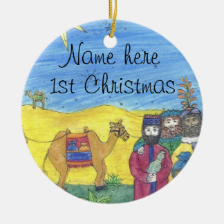 ベビー初めてのクリスマスオーナメント セラミックオーナメント
