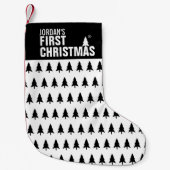 ベビー初めてのクリスマスカスタムクリスマスストッキング スモールクリスマスストッキング (正面)