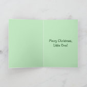 ベビー初めてのクリスマスカード シーズンカード (内部)