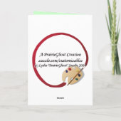 ベビー初めてのクリスマスカード シーズンカード (裏面)