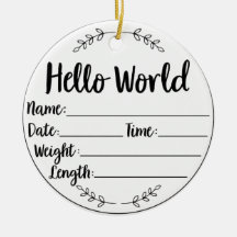 ベビー初めてのクリスマスキープサケオーナメント