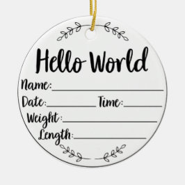 ベビー初めてのクリスマスキープサケオーナメント セラミックオーナメント