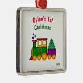ベビー初めてのクリスマストレインオーナメント メタルオーナメント (右)