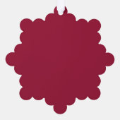 ベビー初めてのクリスマスパーソナライズされたフォトミスタントー オーナメントカード (裏面)