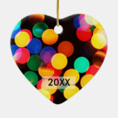 ベビー初めてのクリスマスフォトギフトラベル&オーナメント セラミックオーナメント (裏面)