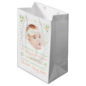 ベビー初めてのクリスマスフォトモダン抱き枕 ミディアムペーパーバッグ (正面アングル)