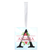 ベビー初めてのクリスマスブロックオーナメント キューブオーナメント (右)