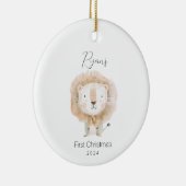 ベビー初めてのクリスマスホリデーオーナメント セラミックオーナメント (右)