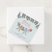 ベビー初めてのクリスマスホリデーシーズンギフトラベル フェイバータグ (インサイチュ)