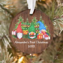 ベビー初めてのクリスマスライト格言 素朴