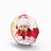 ベビー初めてのクリスマスレッドスクリプトO フォトブロック (右)