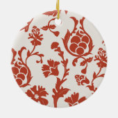 ベビー初めてのクリスマス名前をカスタムする セラミックオーナメント (裏面)