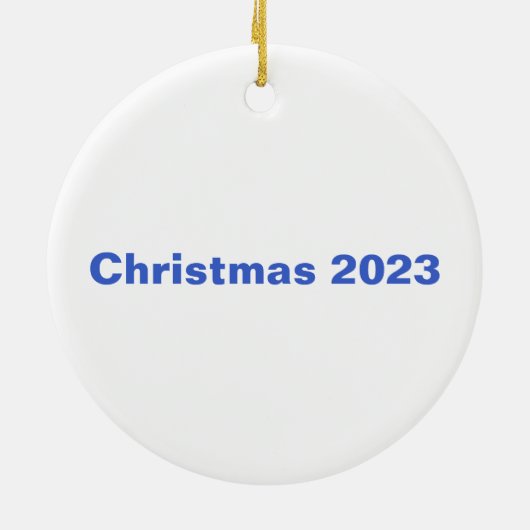 ベビー初めてのクリスマス恐竜。カスタマイズ可能 セラミックオーナメント (裏面)