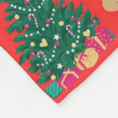 ベビー初めてのクリスマス毛布 フリースブランケット (角)