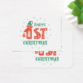 ベビー初めてのクリスマス (デスク)