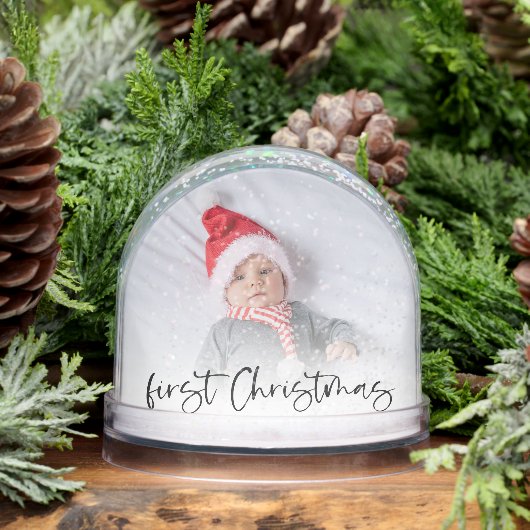 ベビー初めてのクリスマス2写真の名前と年 (冬)