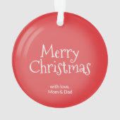 ベビー初めてのクリスマス オーナメント (裏面)