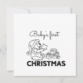 ベビー初めてのクリスマス カード