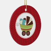 ベビー初めてのクリスマス |クリスマスオーナメント セラミックオーナメント (右)