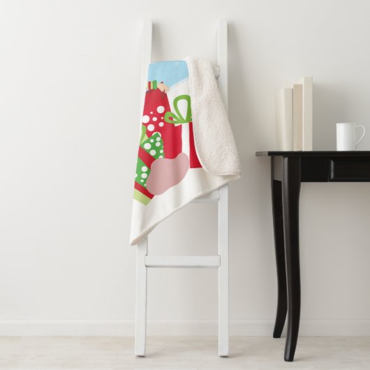 🎄ベビー初めてのクリスマス シェルパブランケット (インサイチュ)